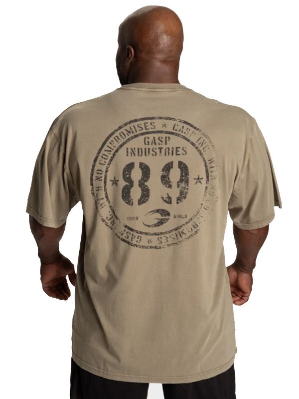 Gasp 89 Original Tee - Washed Green