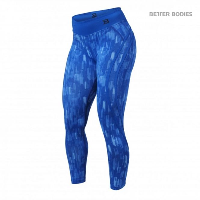 Hovedbilde Better Bodies Manhattan High Waist Tights - Bright Blue XS