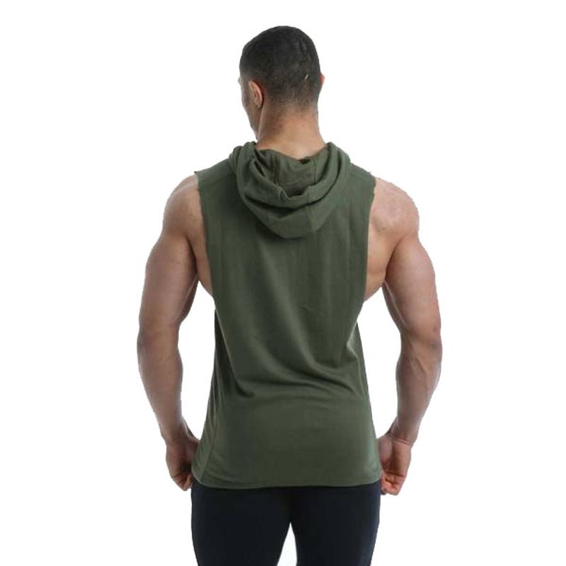 Gold's Gym Raw Sleeveless Hoodie