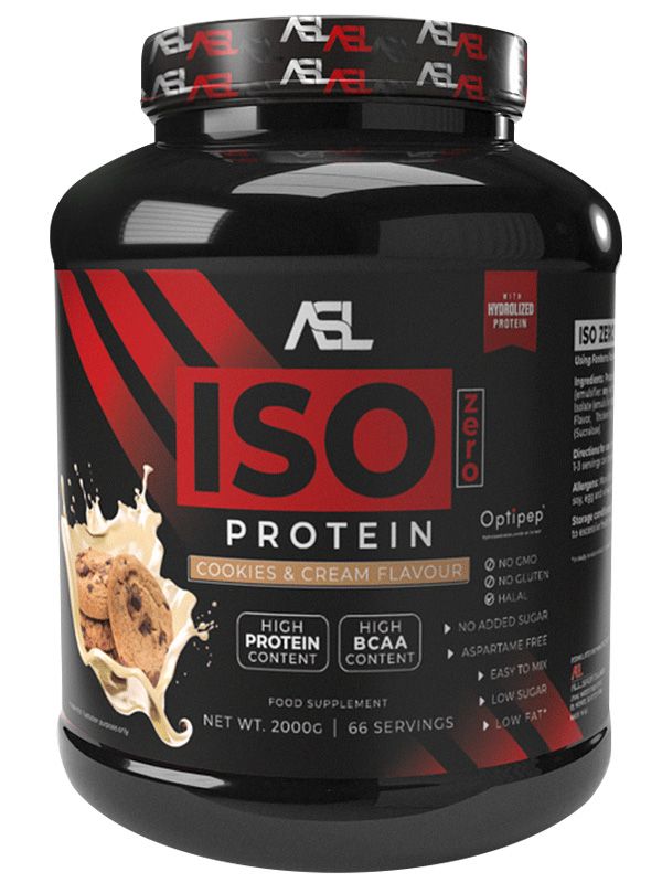 ASL Whey ISO Zero Protein Cookies & Cream 2kg