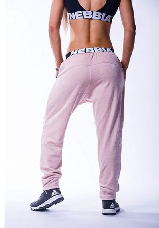 Nebbia Dro Crotch Velvet Pants - Salmon