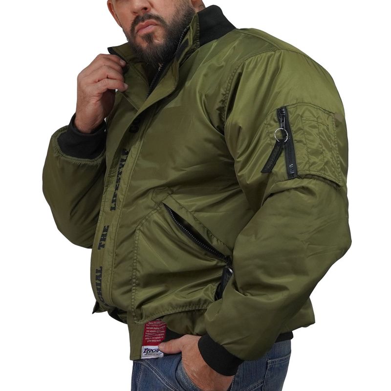 Brachial Flight Jacket City Military Green