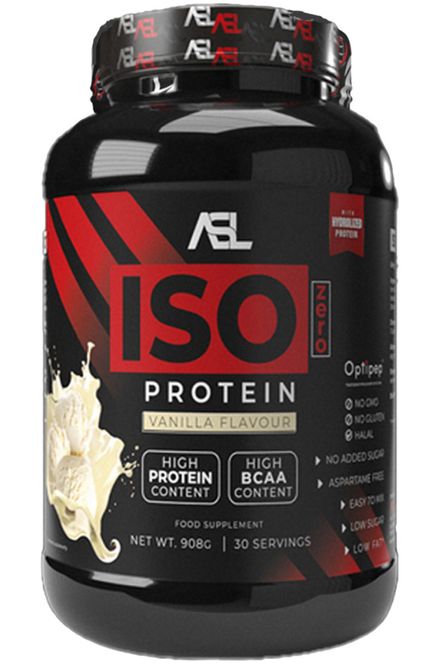Hovedbilde ASL Whey ISO Zero Protein Vanilla 908g