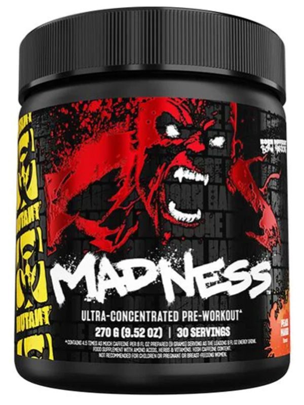 Mutant Madness PWO 30 serv. Peach Mango