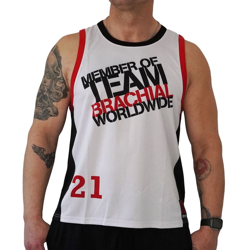 Brachial Mesh Tank Top 