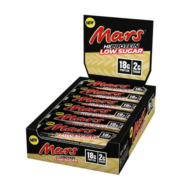 Hovedbilde Mars Low Sugar High Protein Bar 12x52g - Milk Chocolate
