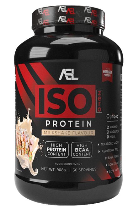 Hovedbilde ASL Whey ISO Zero Protein Milkshake 908g